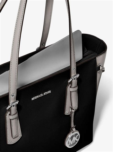 michael kors voyager tasche|Voyager Medium Crossgrain Leather Tote Bag .